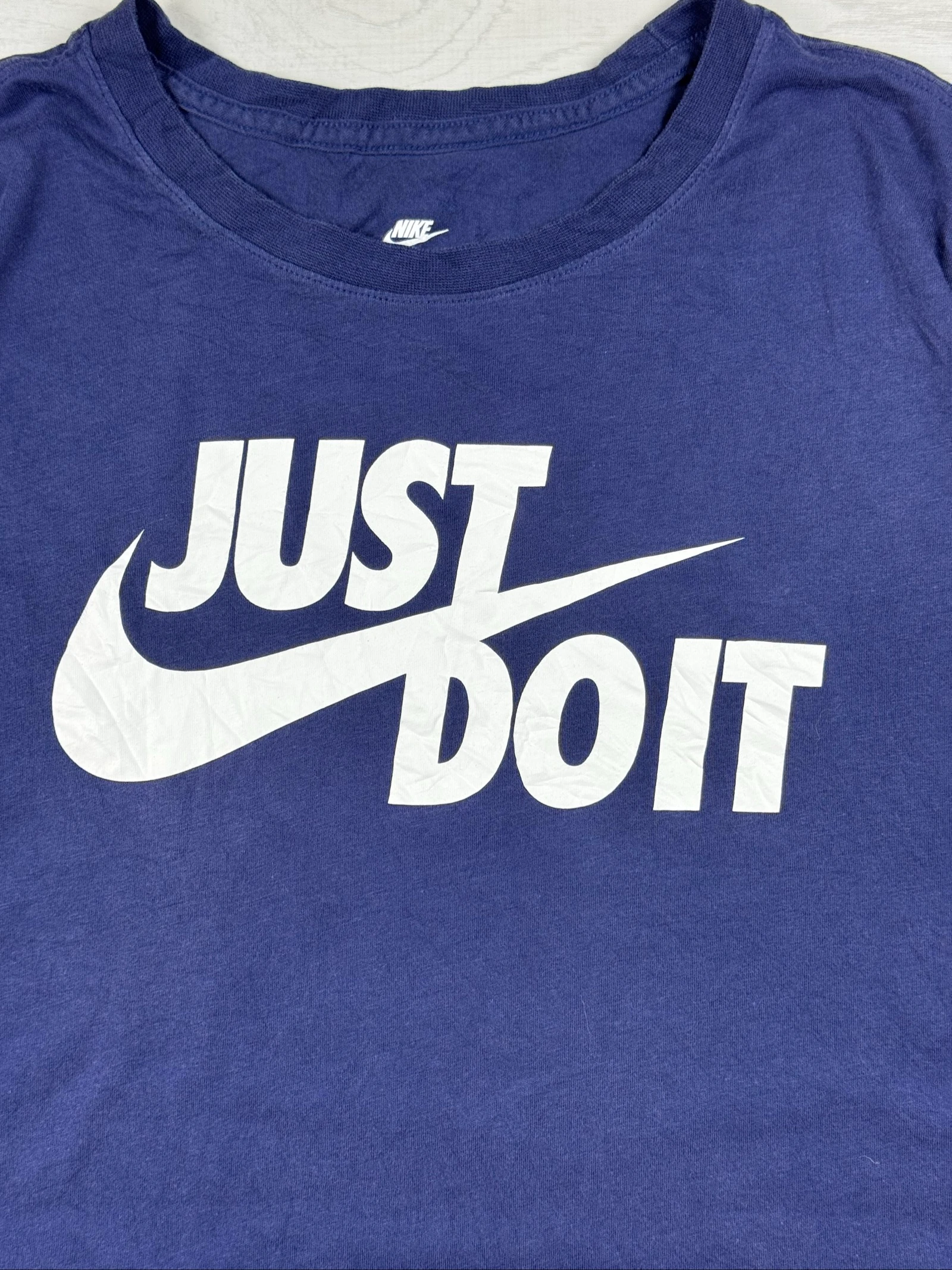 Nike Sportswear JDI Swoosh T-Shirt Bleu Marine XL AR5006-410 – photo 5